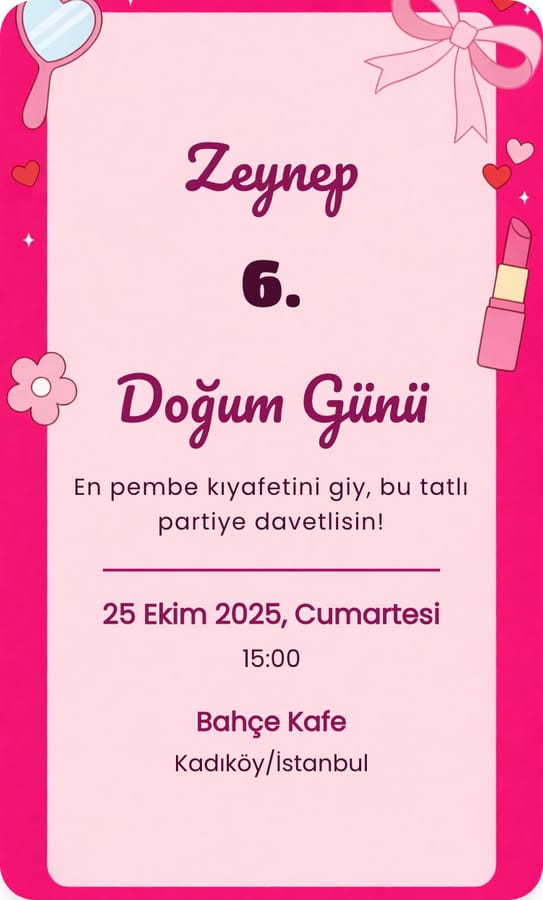 Pembe Parti teması