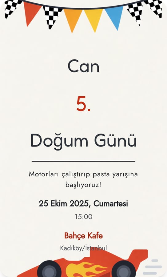 Yarış Pisti teması