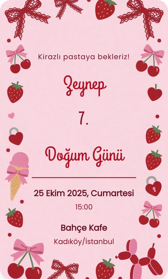 Çilek teması