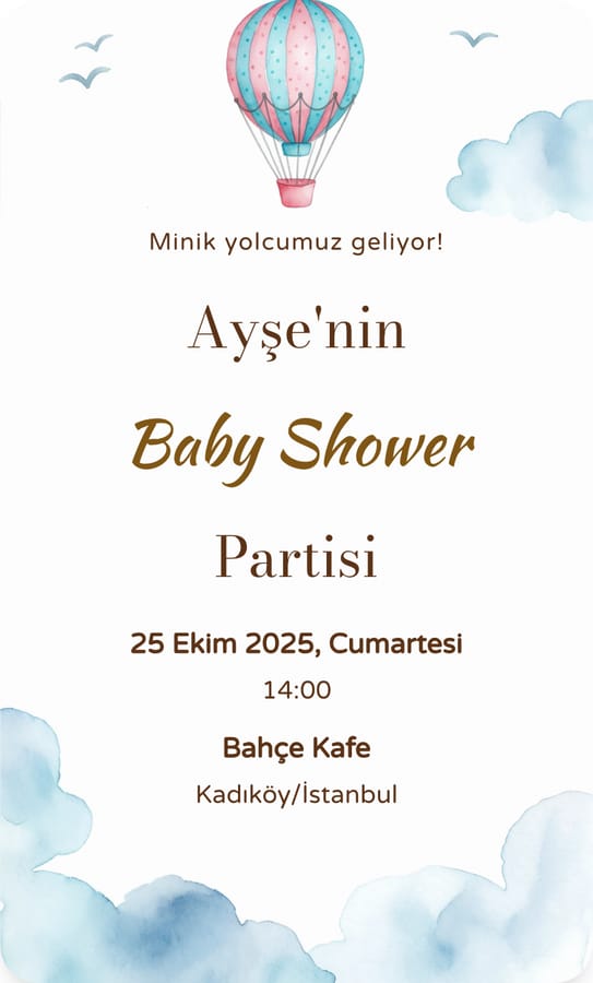 Uçan Balon teması